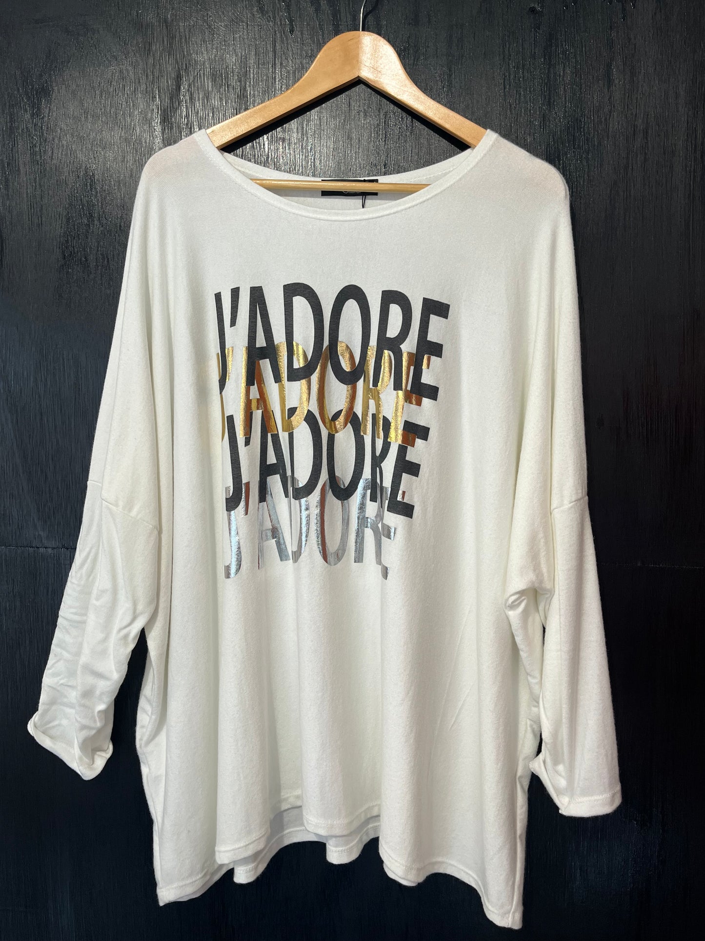 J'Adore long slv light weight jumper