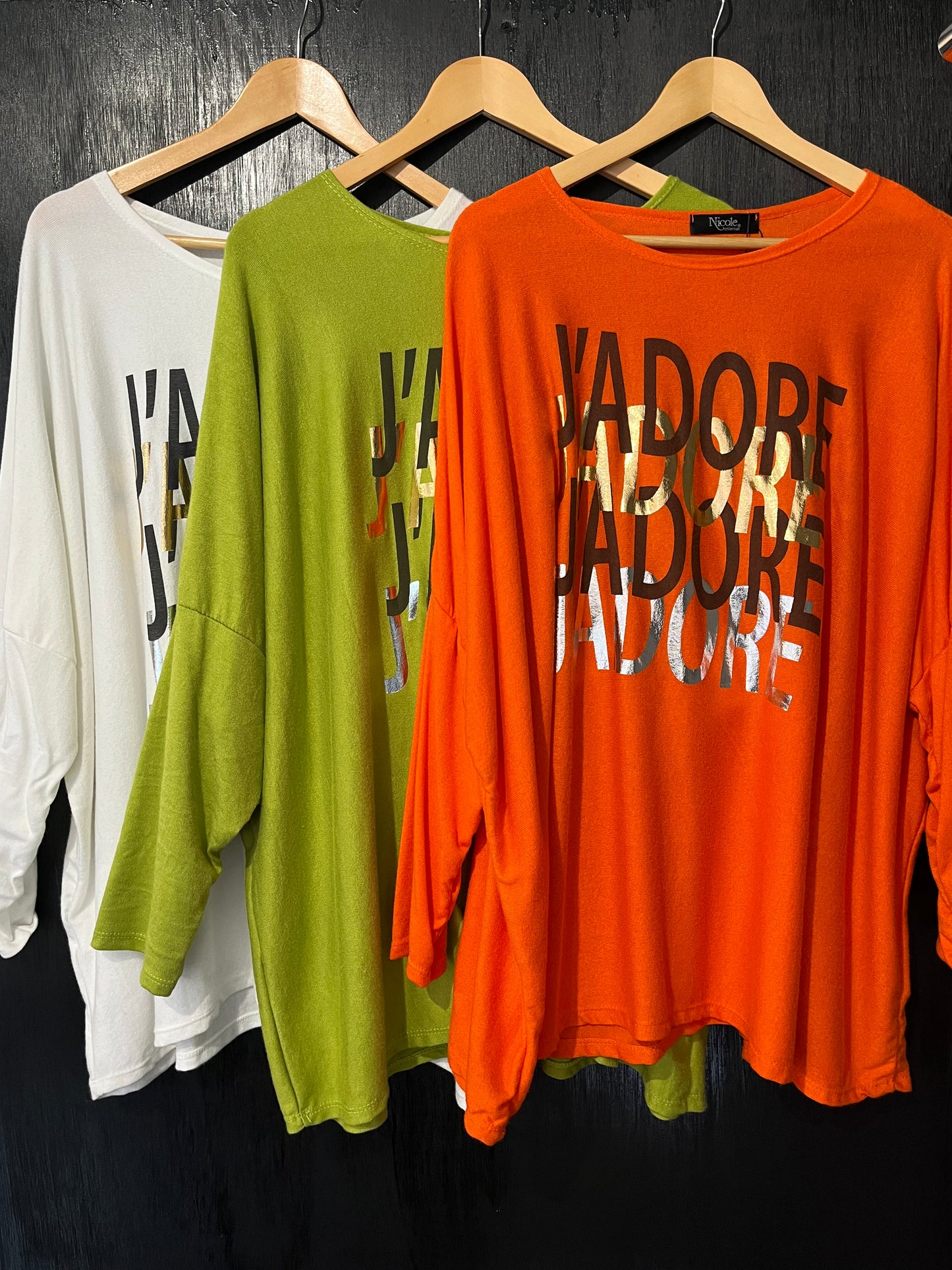 J'Adore long slv light weight jumper