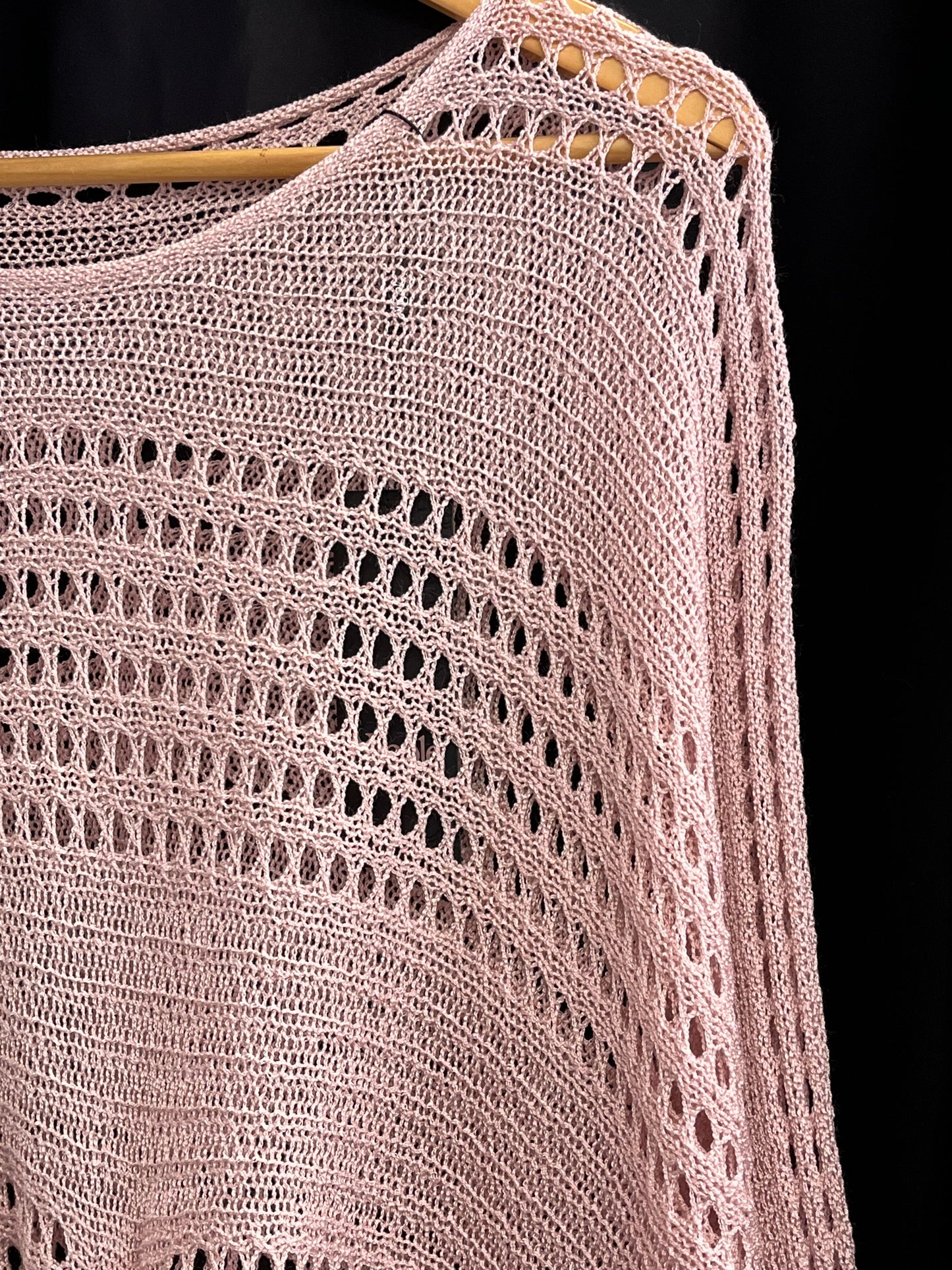 Threadbare slash neck knit jumper