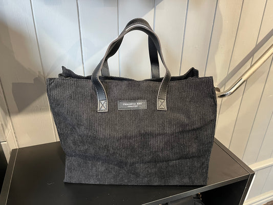 Corduroy tote bag