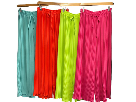 ladies full pleated trouser