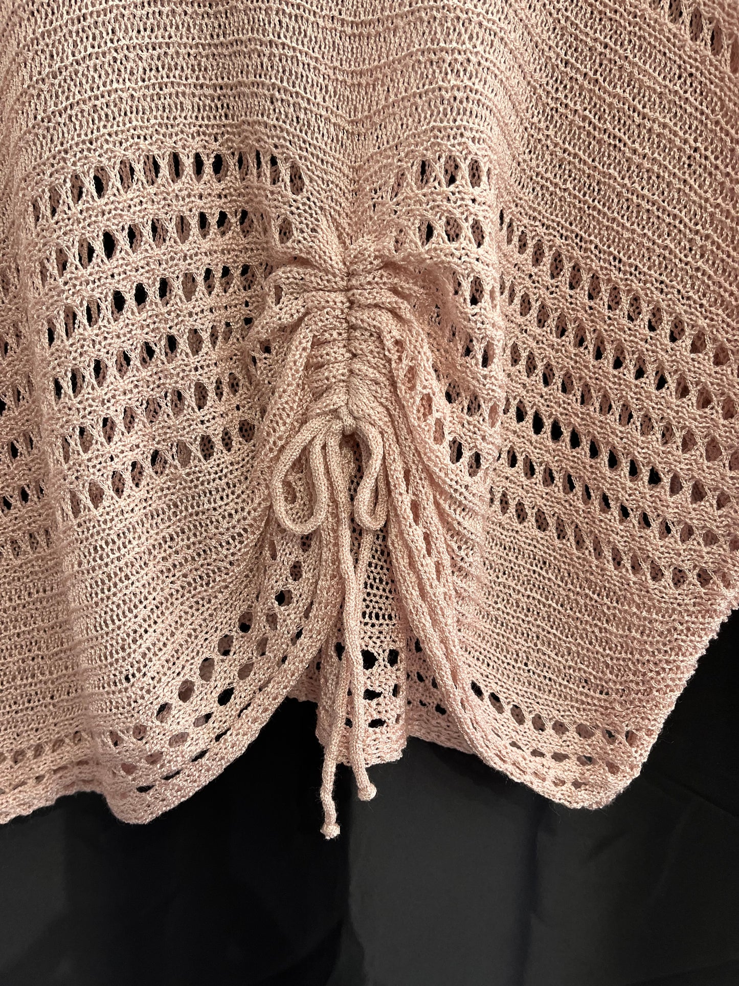 Threadbare slash neck knit jumper