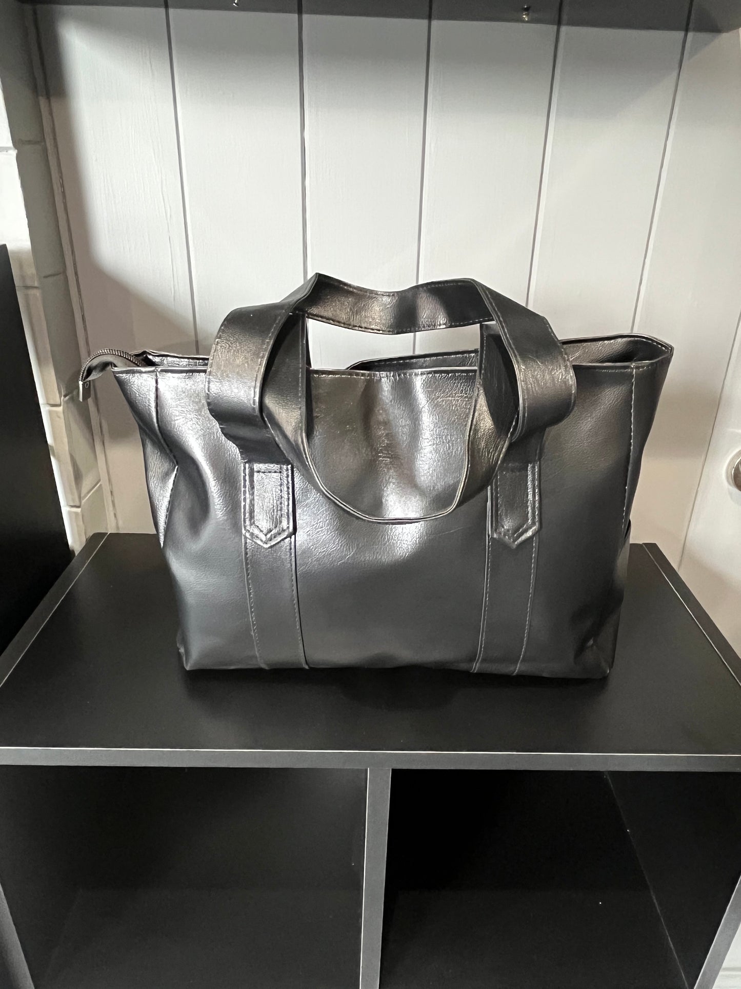 Tote shoulder bag simple PU leather