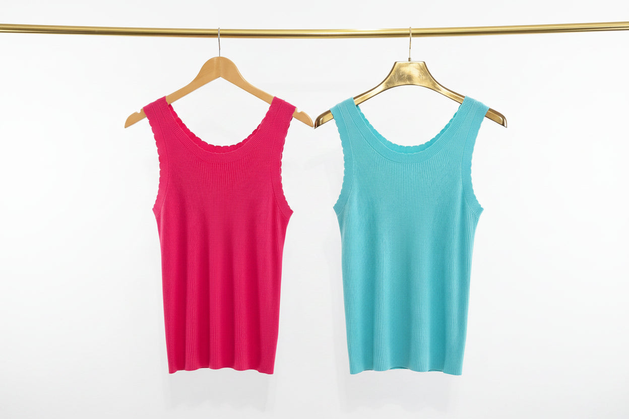 RIBBED VEST TOP