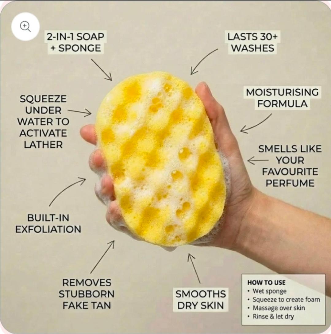 SPIRIT INSPIRED SOAP SPONGE
